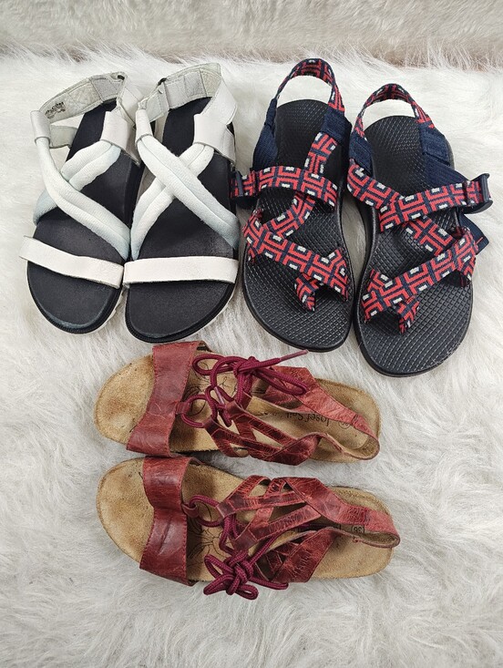 Chaco Shoes - Chaco Sandals + Sorel Roaming Criss Cross +  Josef Seibel Bundle Women's Size 6